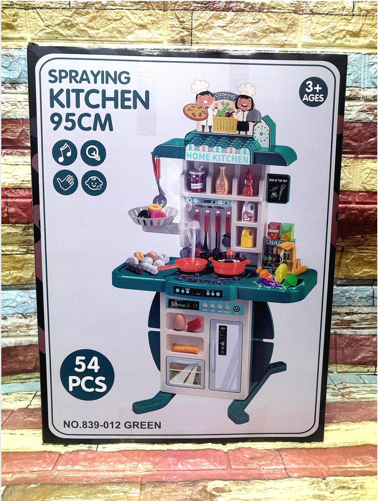 Kids Pretend Kitchen Set Cooking Play Toys pretend Cooking Playset Encourages Your Children to Use Their Imagination And Creativity While Teaching Them About Different Kitchenware for Age 3yr and abov