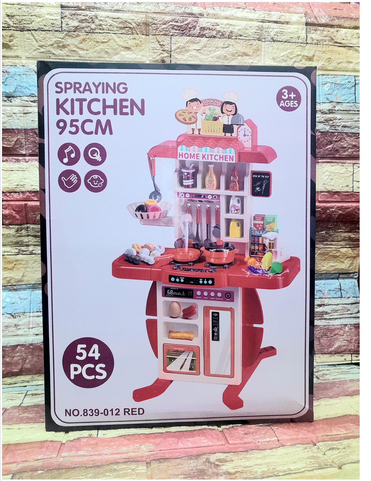 Kids Pretend Kitchen Set Cooking Play Toys pretend Cooking Playset Encourages Your Children to Use Their Imagination And Creativity While Teaching Them About Different Kitchenware for Age 3yr and abov