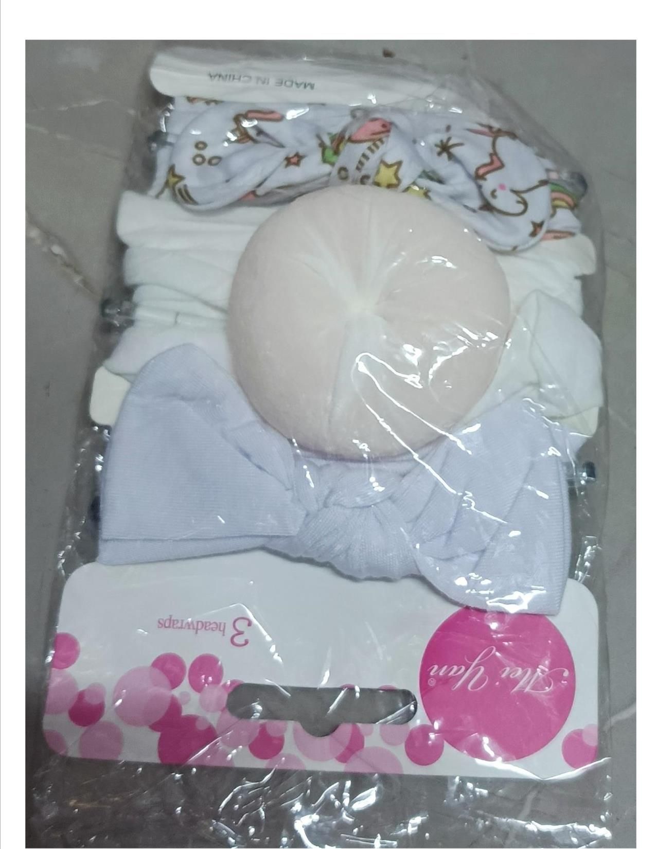 Fashion 3pcs Baby Head Wrap Headband Big Bow Band Infant Bow Newborn Kids Stretch Toddler Turban Suitable For Baby Age 3 Months And Above