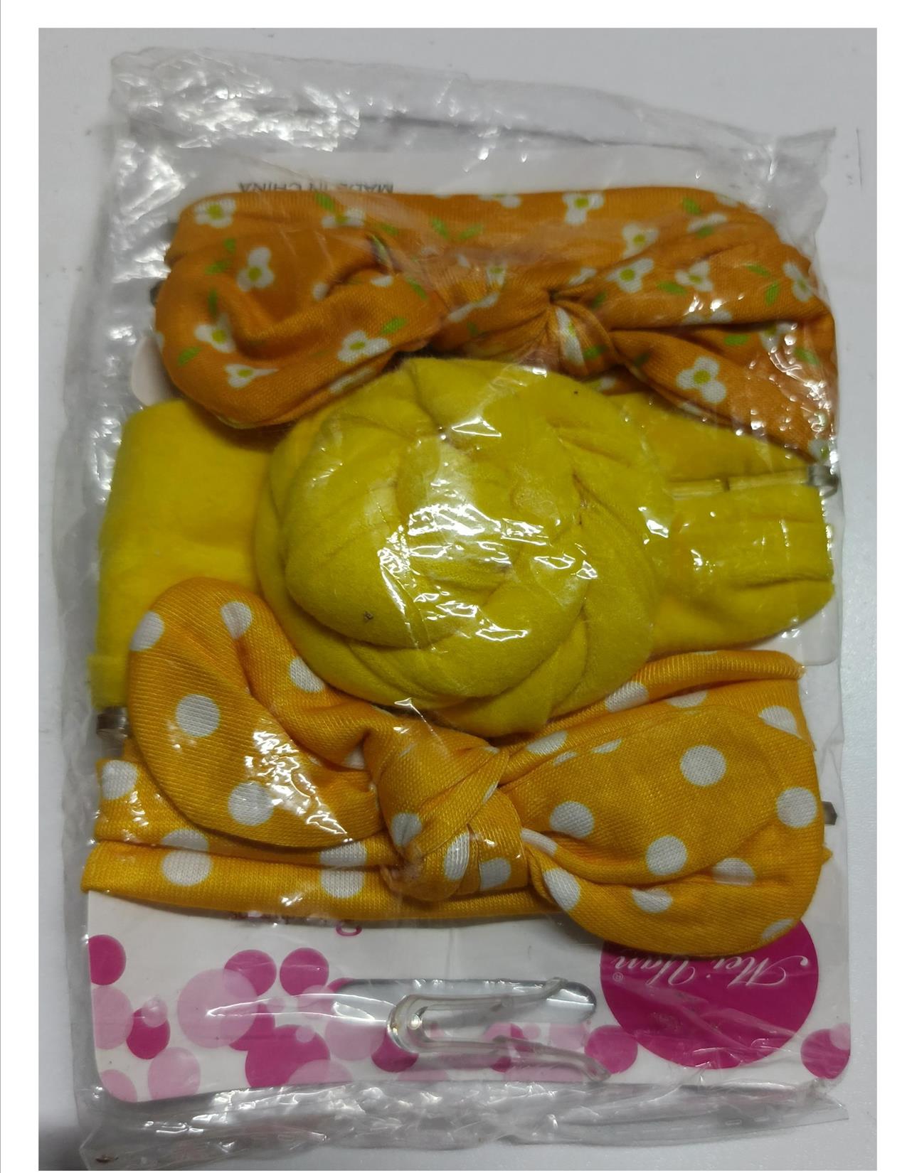 Fashion 3pcs Baby Head Wrap Headband Big Bow Band Infant Bow Newborn Kids Stretch Toddler Turban Suitable For Baby Age 3 Months And Above