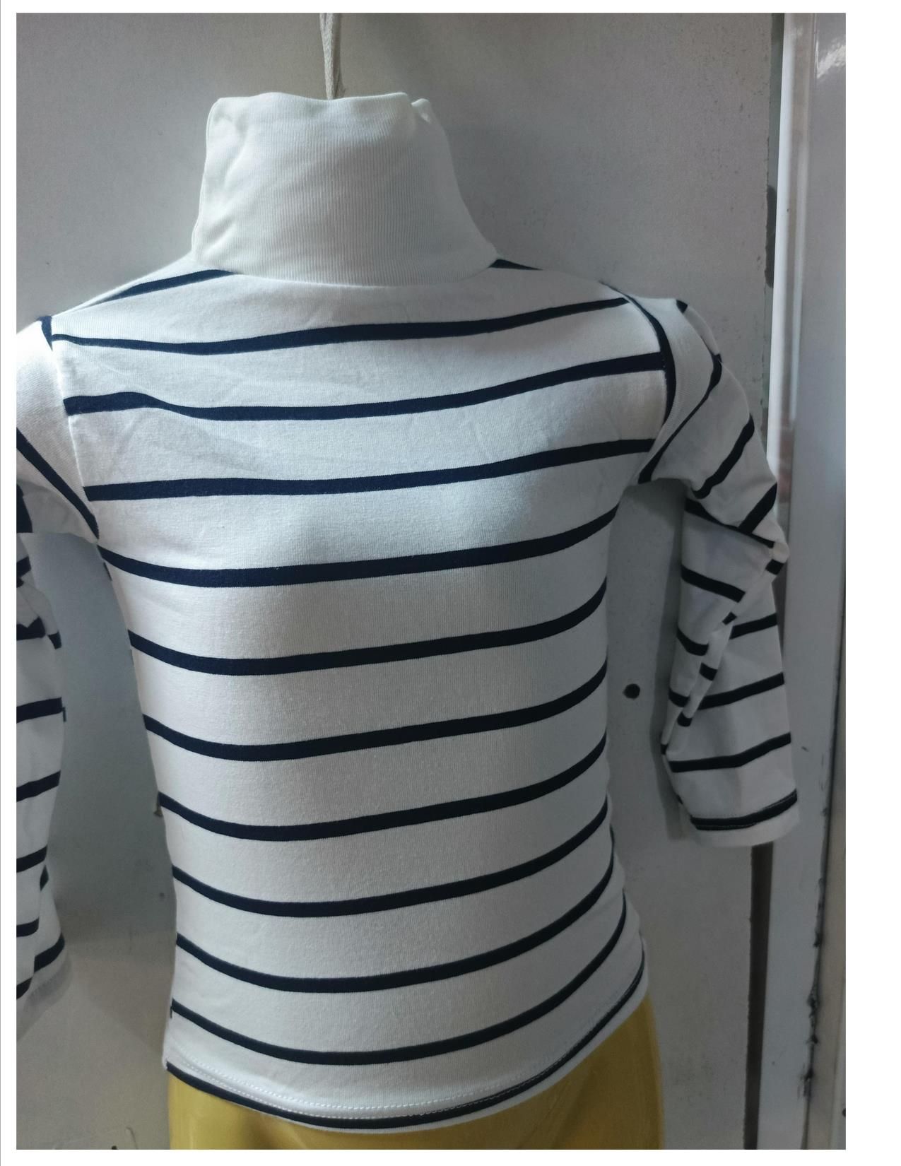 3 pcs Fashion Boys/ Girls/ Unisex Pullneck/ turtleneck T-shirts Slight Stratch Material (NB: THE PACK HAS 3 PULLNECKS MIXED COLORS BUT SAME SIZE OF CHOOSEN AGE GROUP)
