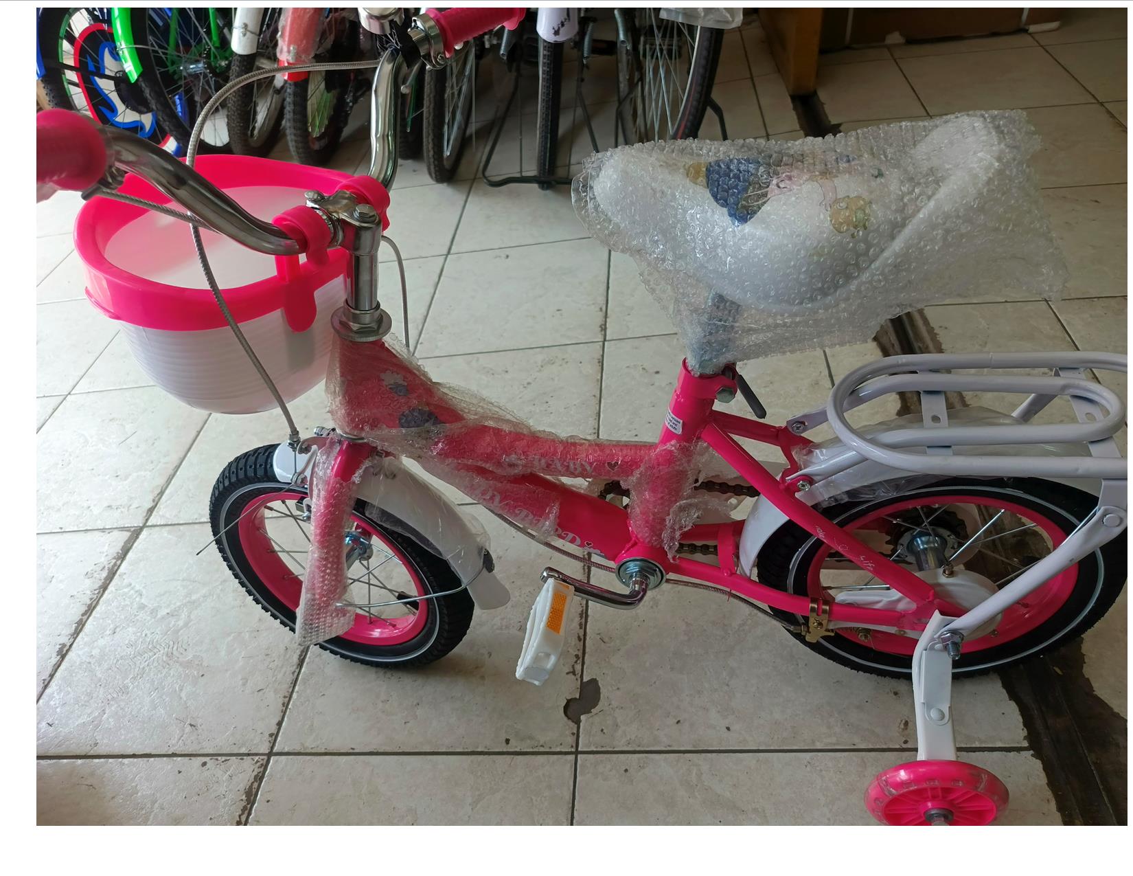 Kids Bike Bicycle  For Sports Size: 12; Age 3 to 5 years(with balance wheels)