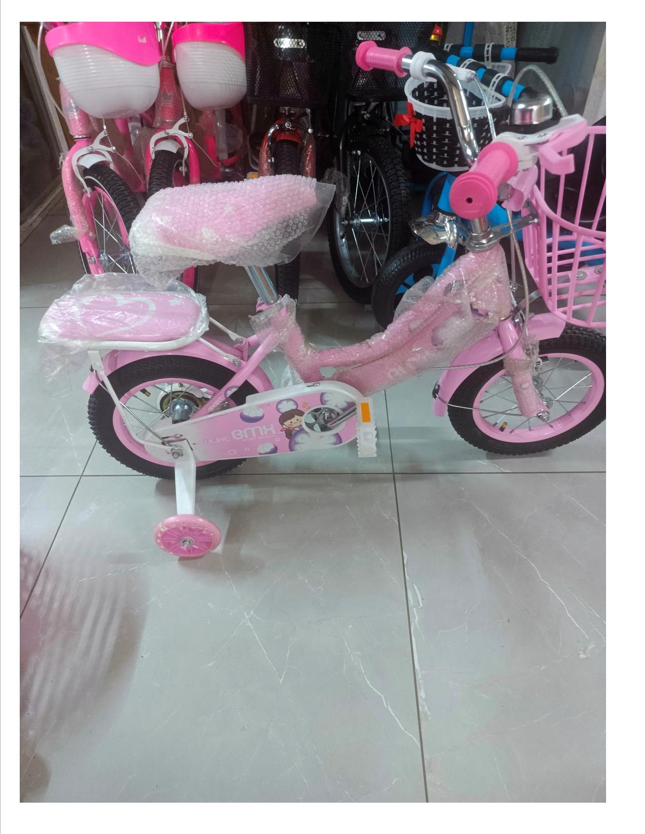 Kids Bike Bicycle  For Sports Size: 12; Age 3 to 5 years(with balance wheels)