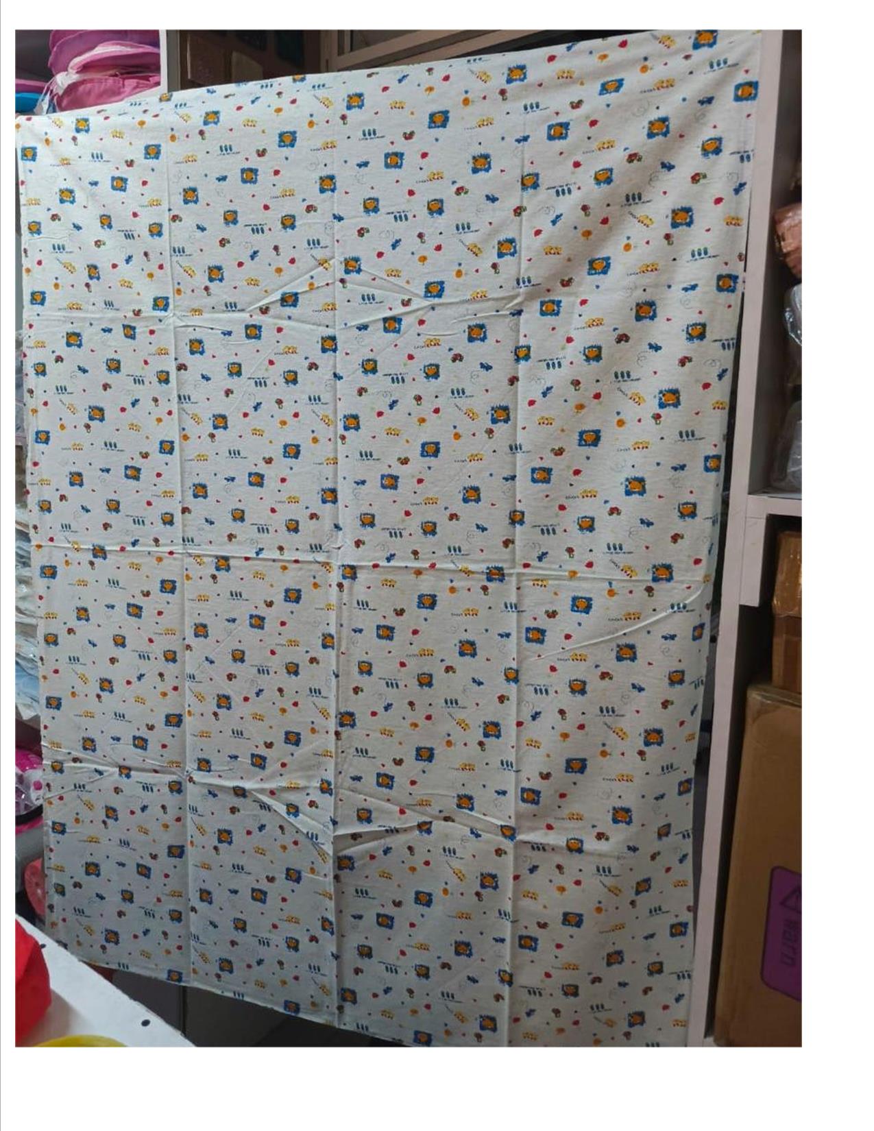 Single Cotton Baby Flannels / Receiving Blankets; The silky blankets are ideal for burping babies or swaddling infants.