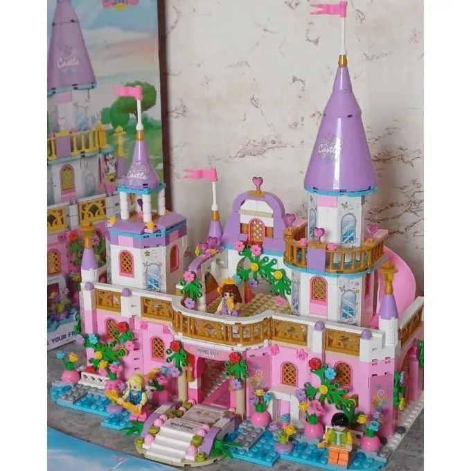 Building Legos Castle Multicor Big Building Toy Set Compatible Classic Blocks Suitable for kids Age 3Years and above.KINDY WATCH THE VIDEO BELOW