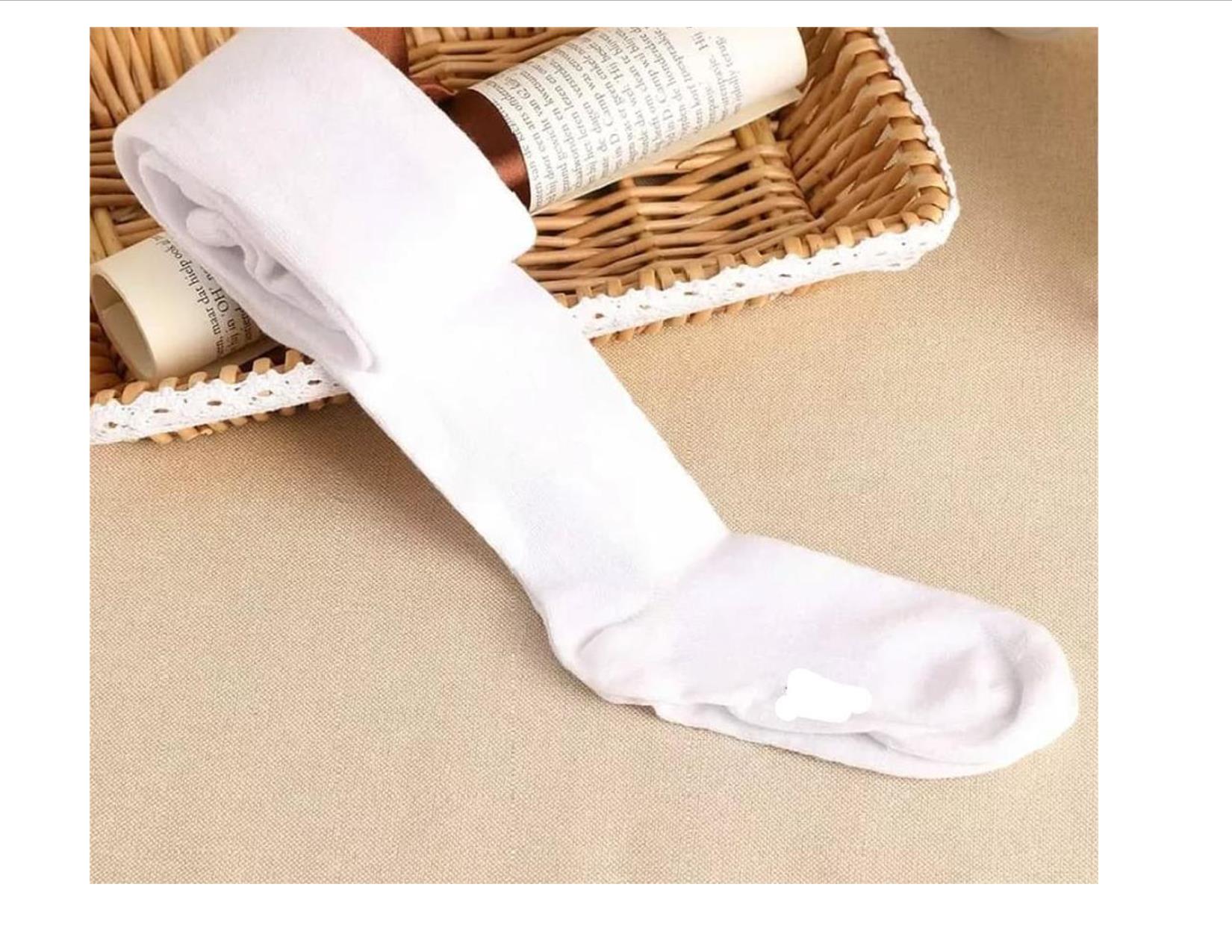 2PC Fashion Girls Back To School Tights Warm Cotton Rich Stockings