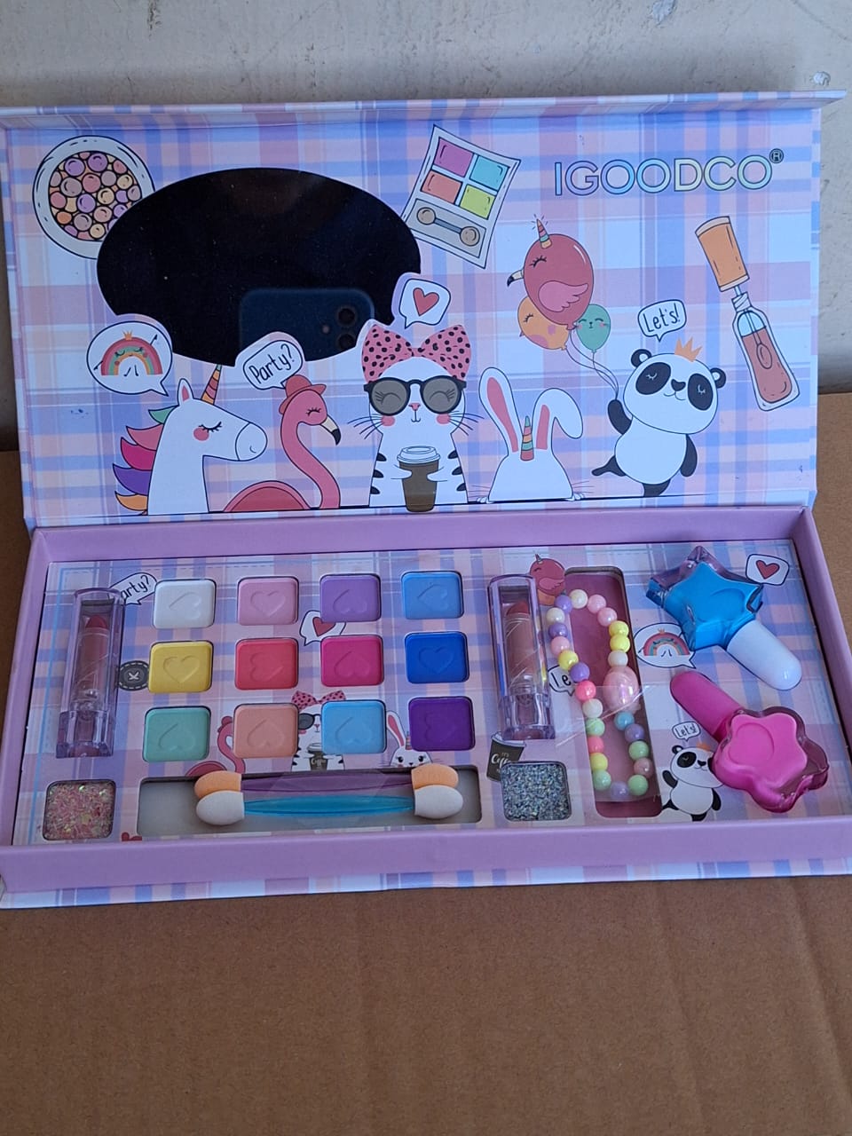 Kids Makeup set Girls Makeup Kit Real Kids Make Up Set Children's Cosmetic Toys
