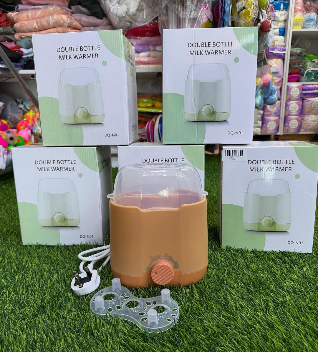Double Bottle Milk Warmer Electric Baby Bottle Warmer, Sterilizer, and Food Heater for Nutritious Baby Meals