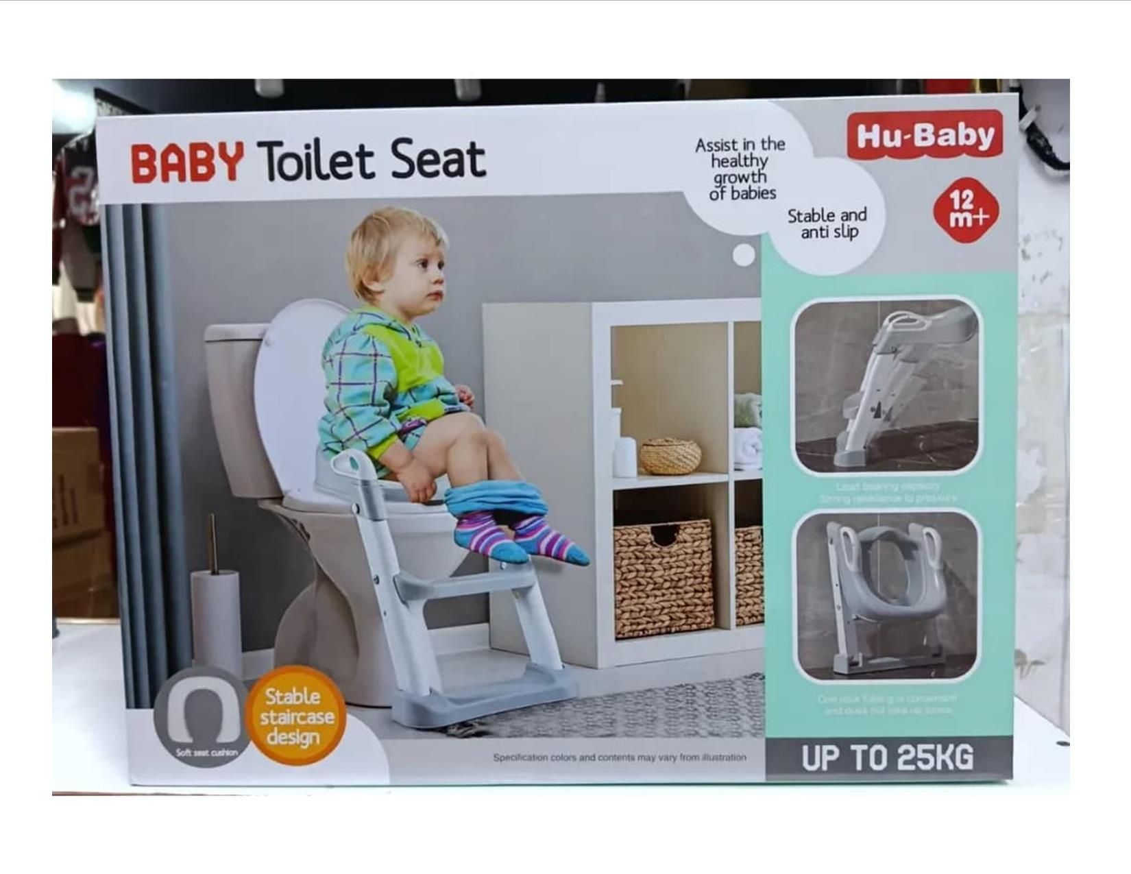 New Improved Portable Kids Toilet Ladder /Potty Trainer with Stable Staircase Design