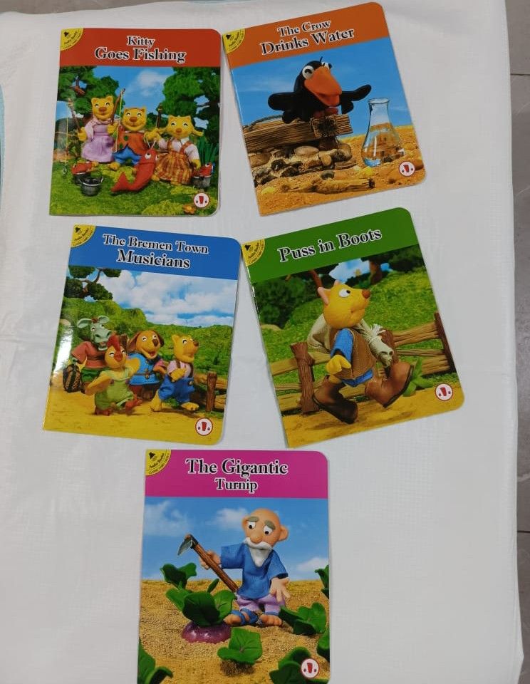 5PCS Kids Story Books Different Stories