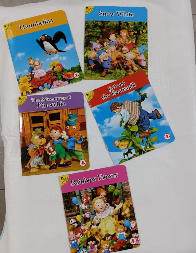 5PCS Kids Story Books Different Stories