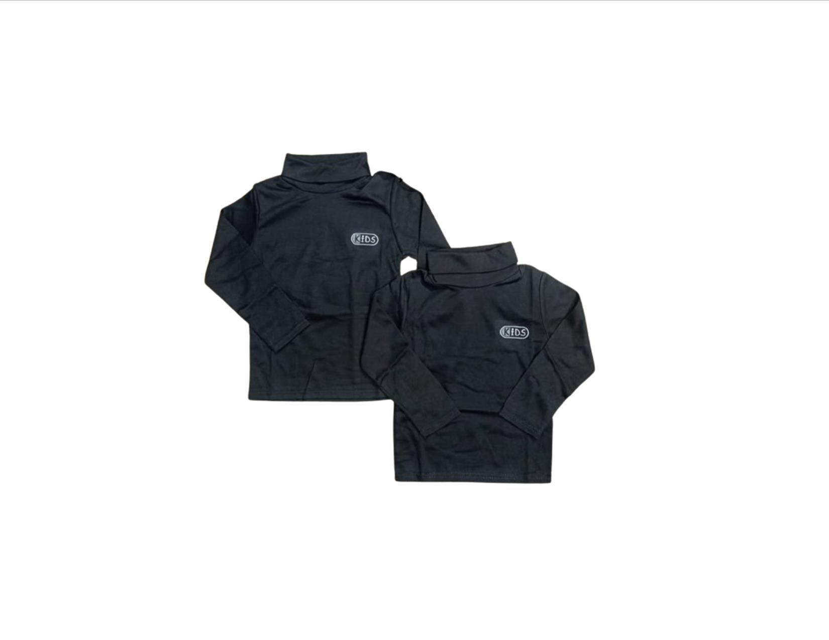 Fashion Boys/ Girls/ Unisex Pullneck/ turtleneck T-shirts Slight Stretch Material