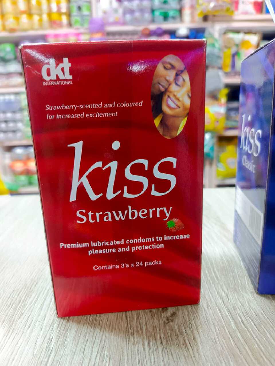 KISS CONDOM FOR SAFER SEX- 24 PACK
