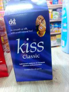 KISS CONDOM FOR SAFER SEX- 24 PACK