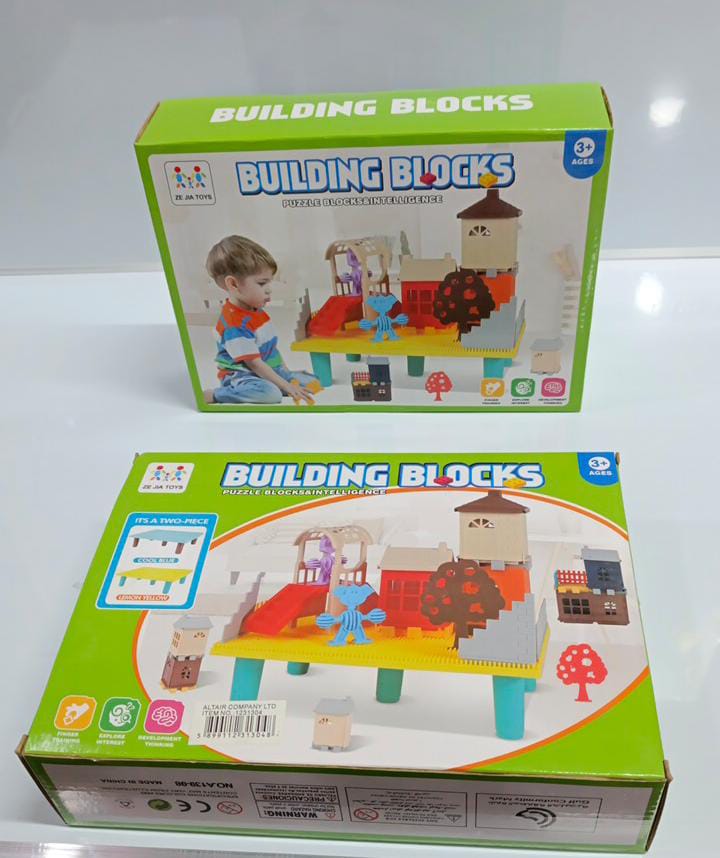 Kids Puzzle Building Blocks Learning Educational Toys Suitable from age 3 years+
