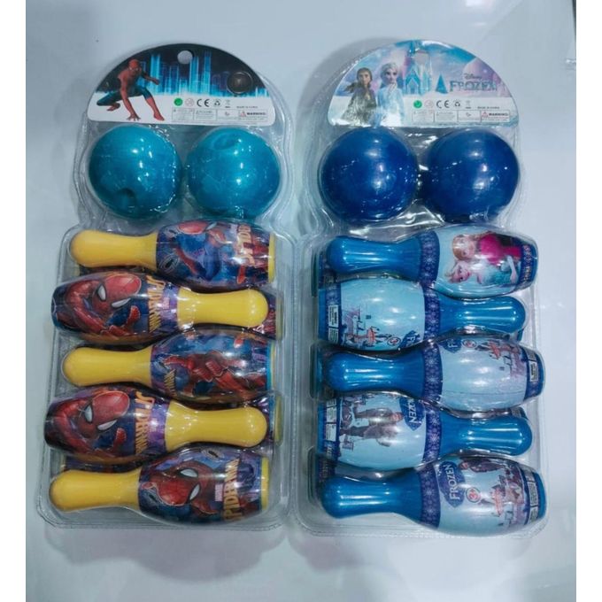 Bowling Set – Cute Cartoon Indoor & Outdoor Bowling Game for Kids | Fun Plastic Bowling Playset for Girls and Boys