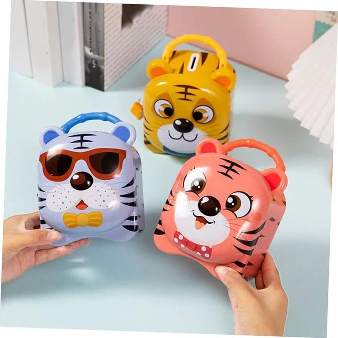 Cute Piggy Bank perfect for Children Finance Education and Learning about Saving- Cartoon themed safe boxes