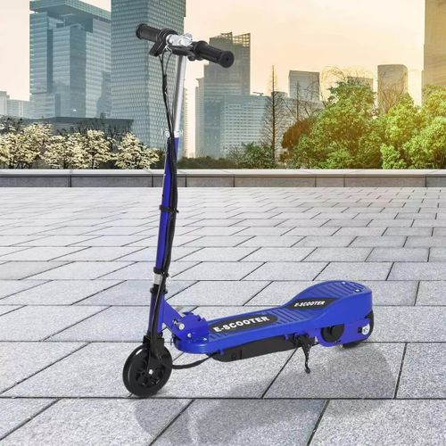 Folding Electric Scooter 7-14 Adjustable Battery Power PU Wheels