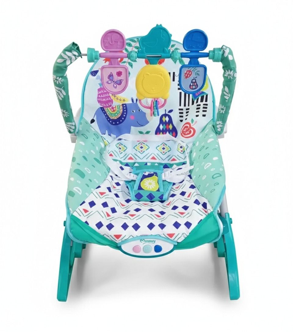Momeasy Newborn to Toddler 2 In 1 Portable Baby Rocker