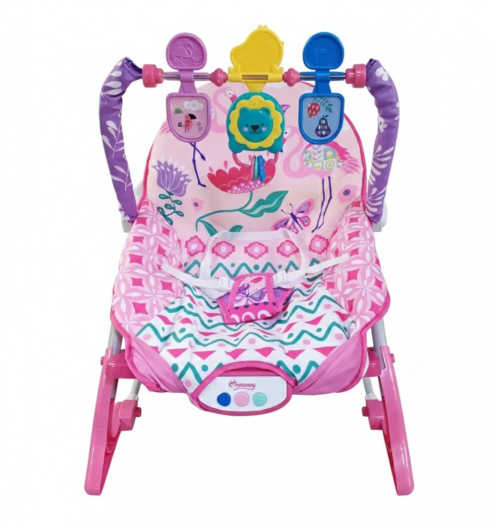 Momeasy Newborn to Toddler 2 In 1 Portable Baby Rocker