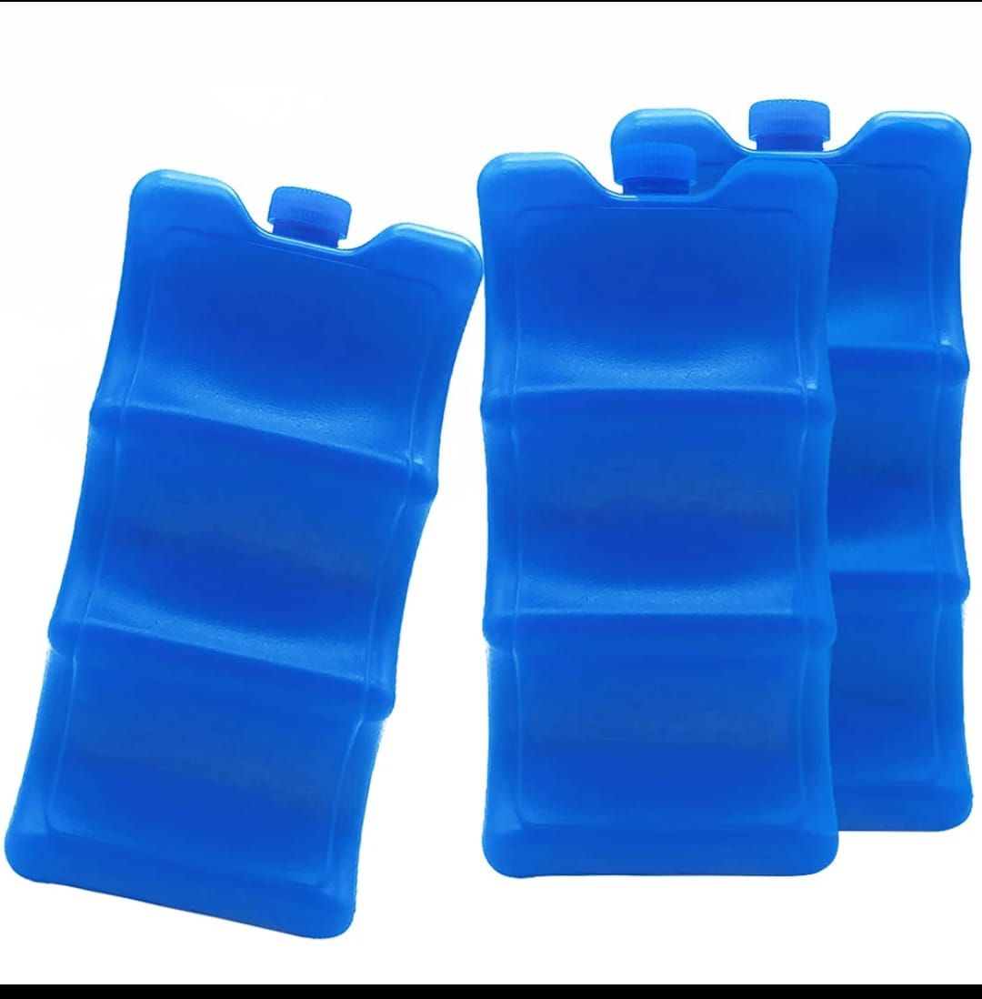 Insulated Lunch/ Milk bag +2pc Ice Bottle+ 6pc 180ml Milk Storage Containers for carrying milk after expressing/ pumping to keep it safe for long when traveling