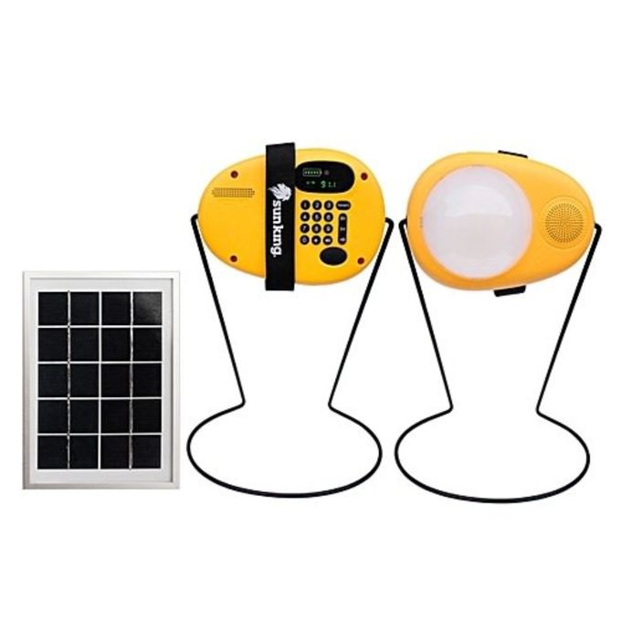 SunKing Solar Lighting System Boom 3-in-1 Lighting, Music & Entertainment 2YR Warranty