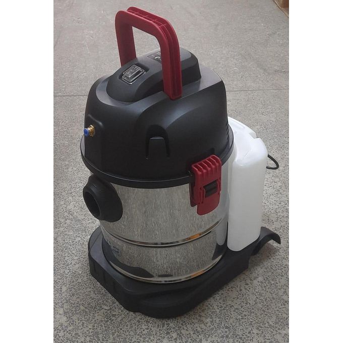 AICO  Vacuum Cleaner Wet and Dry Vacuum Cleaner Shampoo Spray Function Cleaner For Carpet, Couches, Car Seat, Floors, Dust Particles Heavy Duty Trolley Base and Handle Stainless Tank 1Yr War