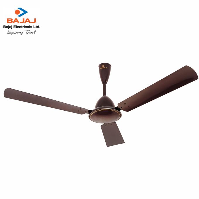 Bajaj Ecomax 56 Inch Ceiling Fan Roof High Quality Made In India 1400mm Double Ball Bearing 2yr Warranty-BROWN