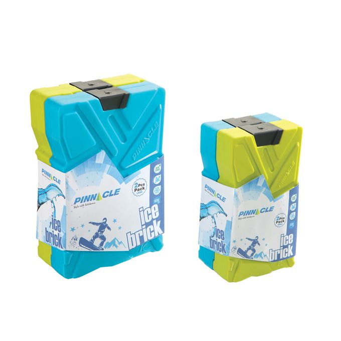 Pinnacle 2Pcs Ice Brick Pack Set - For Ice Box Cooler Bag/Box