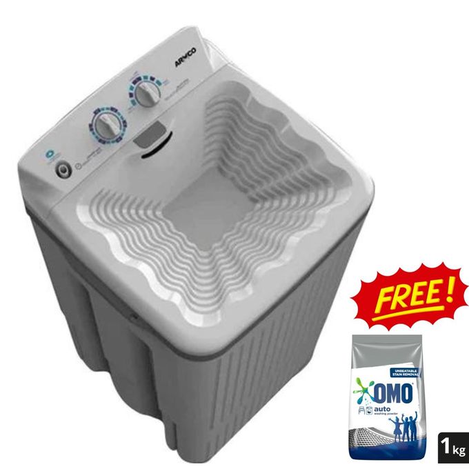 Armco 10KG Single Tub Semi -Automatic Washing Machine AWM-ST1000 - FREE OMO AUTO WASH Wash Only(NO DRY) big drum fits 7x8 duvet size.