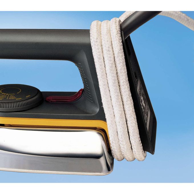 Philips Dry Iron 1000W High Quality Made In Egypt Pure Alluminium Soleplate Non Stick - Grey - 2Yr Warranty
