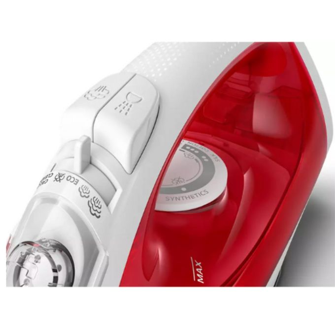 Philips Steam Iron 2000W Easy Speed High Quality Self Calc Cleaning Non Stick Base Original Made in Egypt 2yr Warranty Blue - GC/1740