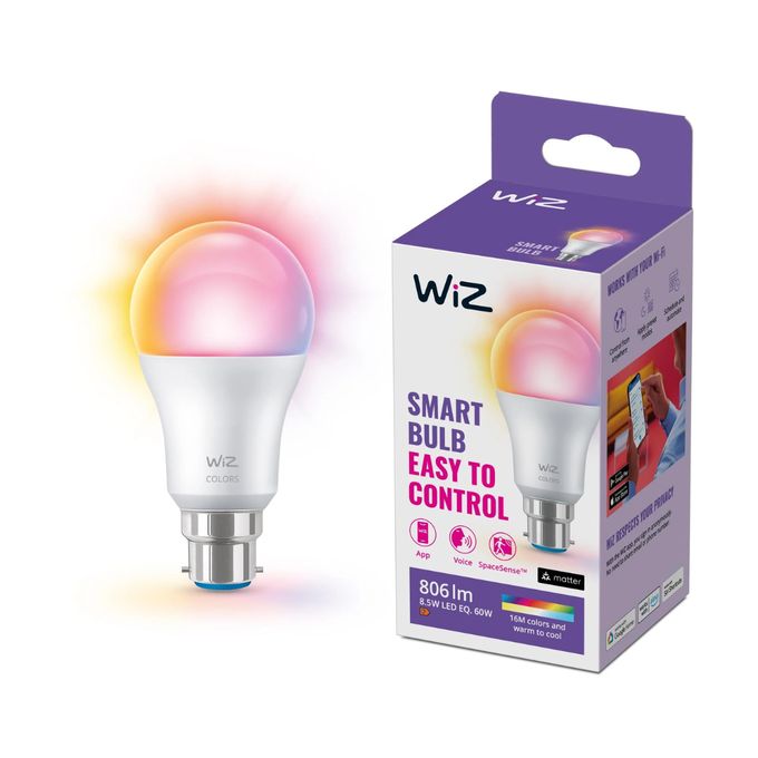 Philips Smart Bulb Led Wiz RGB Tuneable Bluetooth Wi-Fi Bulb Control With App Or Voice