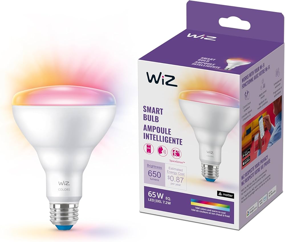 Philips Smart Bulb Led Wiz RGB Tuneable Bluetooth Wi-Fi Bulb Control With App Or Voice