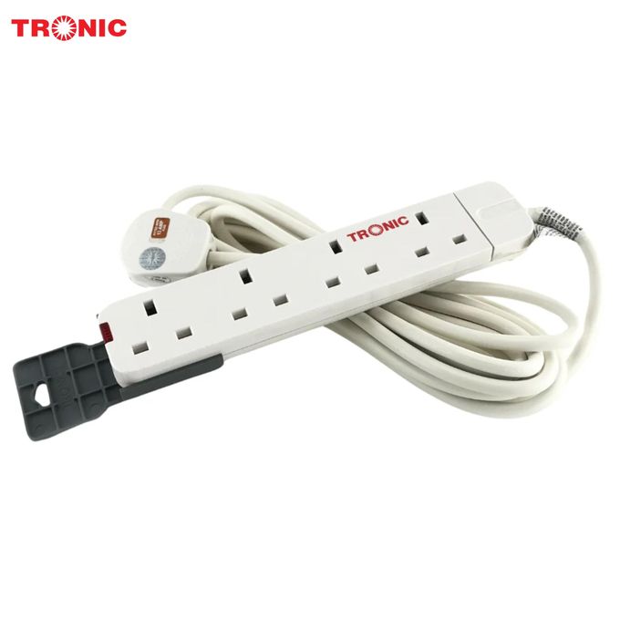 Tronic Extension Cable Unwitched Extension Cable Surge Guard 300cm With 4 way Port Original 1YR Warranty Surge Guard 300cm With 4 way Port Original 1YR Warranty.