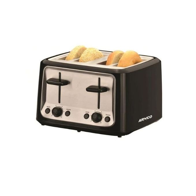 Armco 4 Slice Bread Toaster Pop-Up Luxury 1500W Stainless Steel - APT-4B5000B(SS) High Quality And Durable