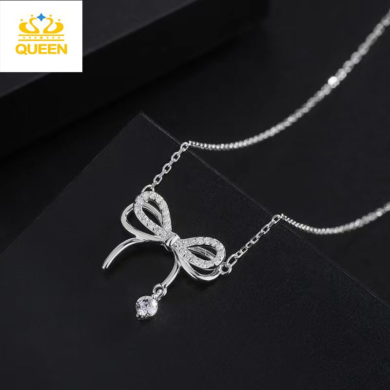 Women's Necklaces Butterfly teardrop necklace Light luxury clavicle chain Sweater chain Women's Jewelry