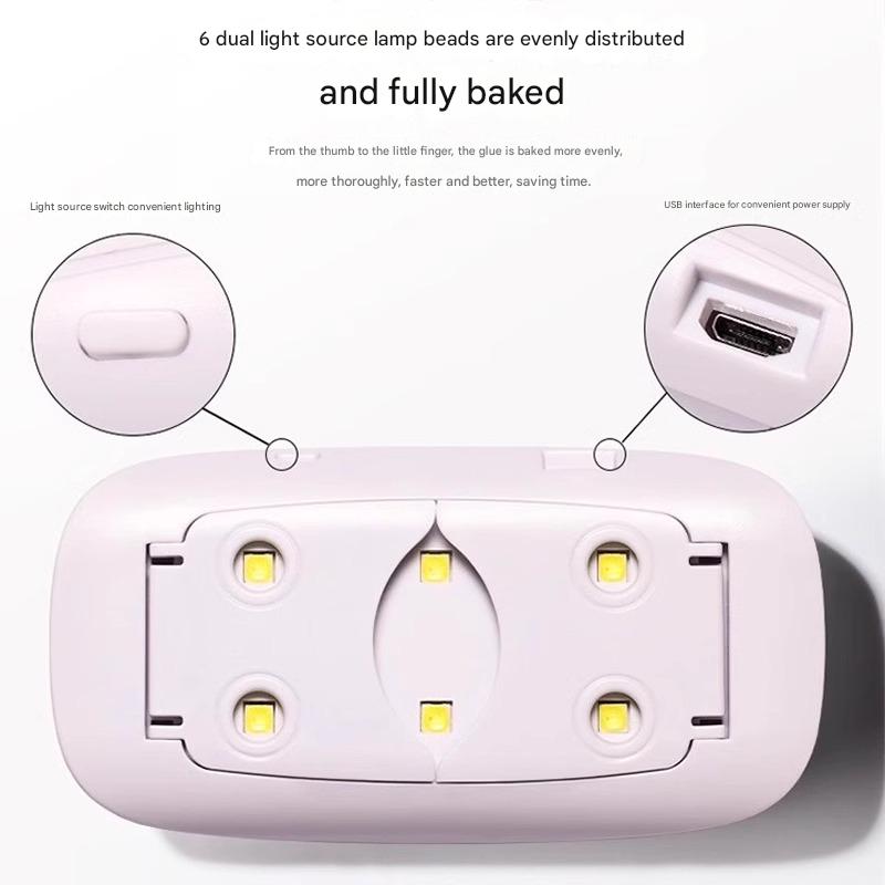 Nail Tools Nail Lamp USB Port Portable  Nail Dryers Mini Nail Dryer That Does Not Hurt Your Hands