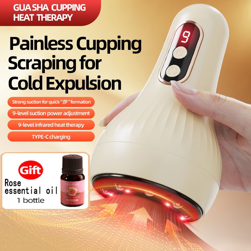 Massager Smart Electric Scraping Instrument Body massager Scraping and cupping device A massage device that takes care of your whole body Suitable for both men and women