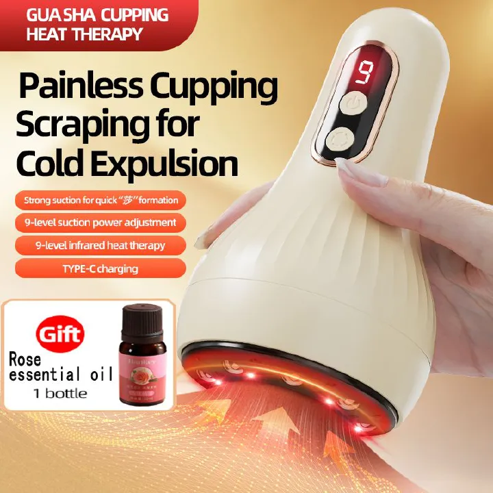 Massager Smart Electric Scraping Instrument Body massager Scraping and cupping device A massage device that takes care of your whole body Suitable for both men and women