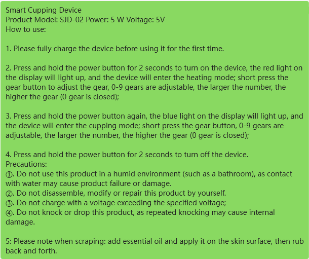 Massager Smart Electric Scraping Instrument Body massager Scraping and cupping device A massage device that takes care of your whole body Suitable for both men and women
