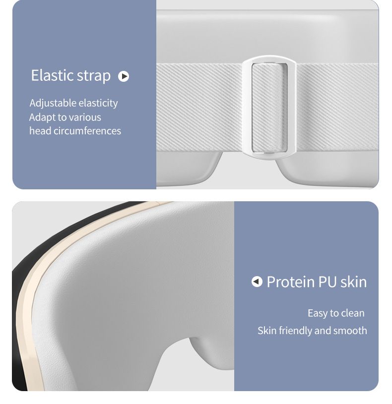 Rechargeable massager Eye massager Electric eye massager Relieve eye fatigue A massager to relieve eye fatigue unisex