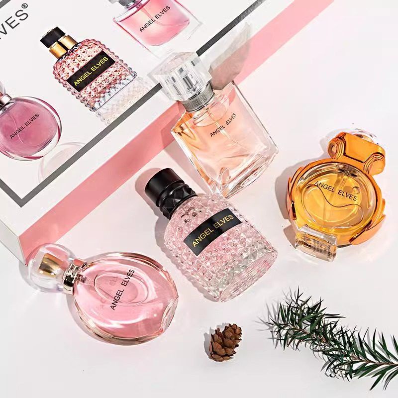 Women's perfume 4Pcs Angel Elves Perfume Gift Set Perfume Lady Long Lasting Eau De Parfum for Women Daily Use Special Occasions An excellent gift item.