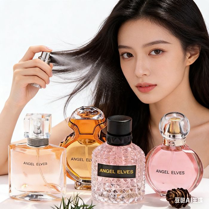 Women's perfume 4Pcs Angel Elves Perfume Gift Set Perfume Lady Long Lasting Eau De Parfum for Women Daily Use Special Occasions An excellent gift item.