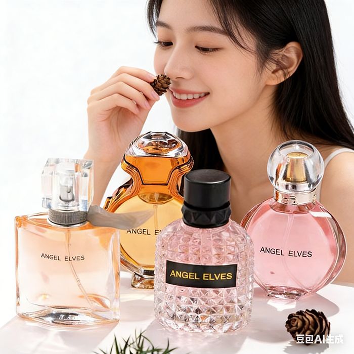Women's perfume 4Pcs Angel Elves Perfume Gift Set Perfume Lady Long Lasting Eau De Parfum for Women Daily Use Special Occasions An excellent gift item.