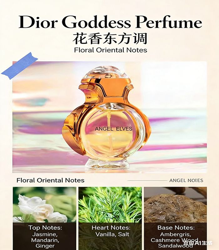 Women's perfume 4Pcs Angel Elves Perfume Gift Set Perfume Lady Long Lasting Eau De Parfum for Women Daily Use Special Occasions An excellent gift item.
