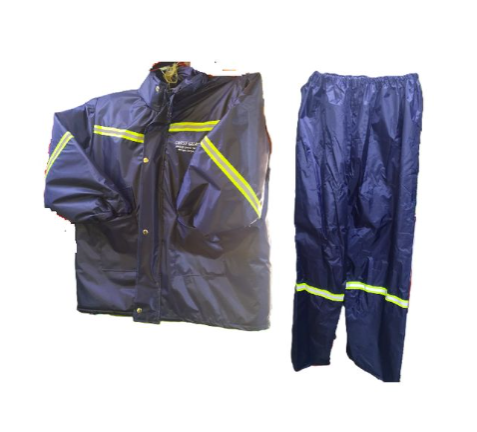motorcycle riders jacket kit trousers and jacket combo waterproof for weather and visibility