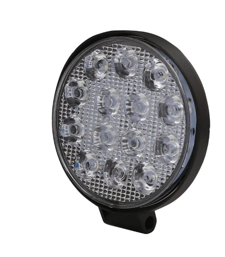 CAR 14 LED 12V Round Focus Beam Light | LED Fog Light Aluminium Waterproof Pod Driving Spot Head Lamp