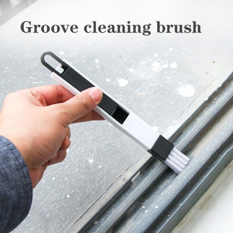Window brush, gap brush, window gap cleaning brush small brush set
