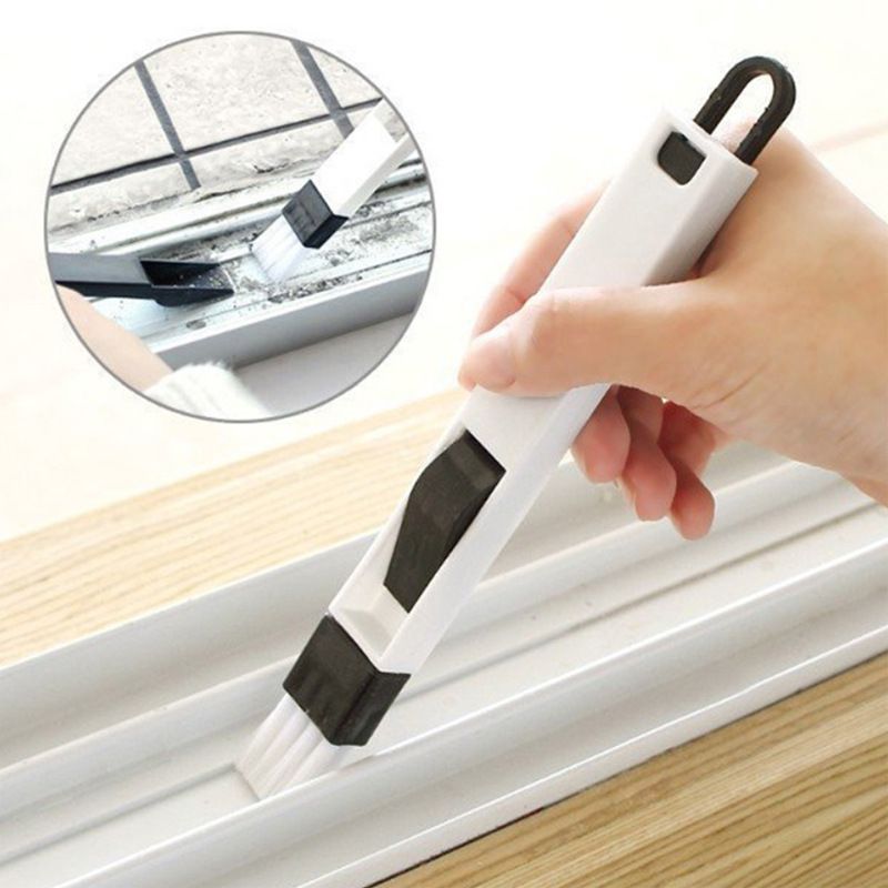 Window brush, gap brush, window gap cleaning brush small brush set